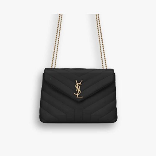 Saint Laurent Loulou Medium Black 32cm 574946dv7271000