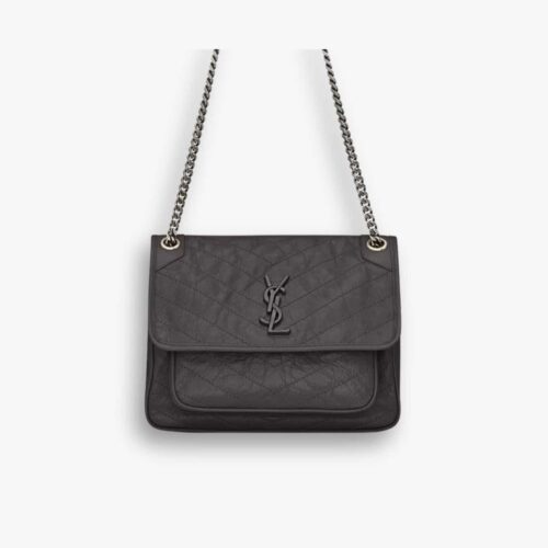 Saint Laurent Niki Medium In Vintage Storm 28Cm