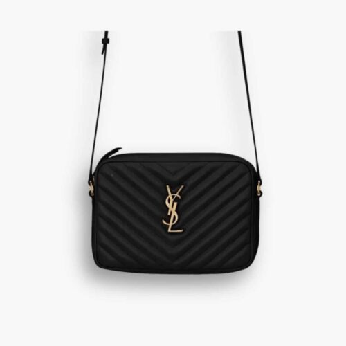 Saint Laurent Lou Camera Bag Black 23cm