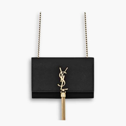 Saint Laurent Mini Voltaire In Box Black 21cm