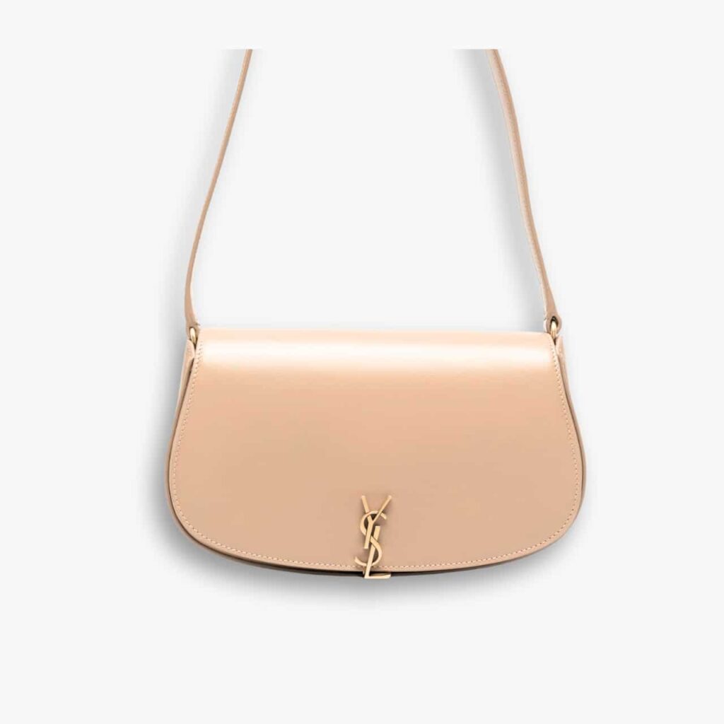 Saint Laurent Mini Voltaire In Box Cream 21cm