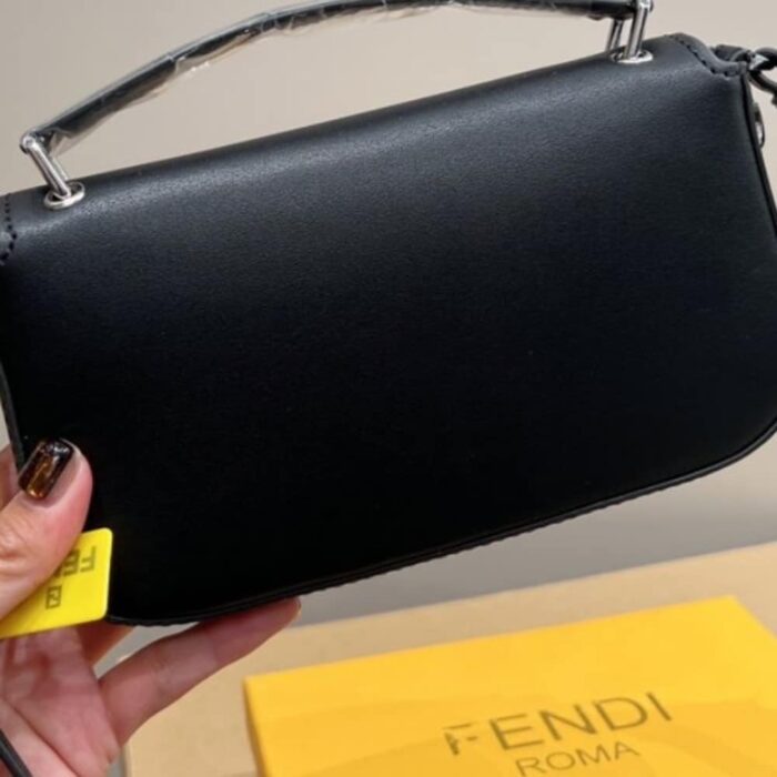 Fendi Baguette Bag Black 19cm Black 7AS142AMCPF0GXN - Image 2