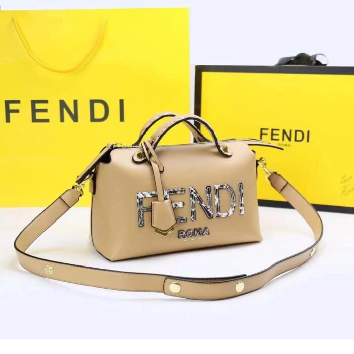 Fendi By The Way Bag Light Brown 27cm 8BL146AHMMF1FEO - Image 2