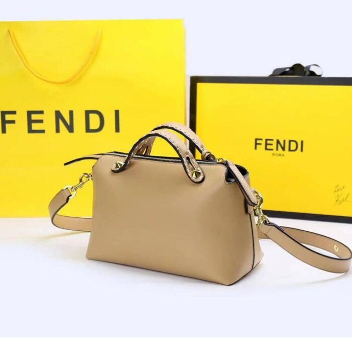 Fendi By The Way Bag Light Brown 27cm 8BL146AHMMF1FEO - Image 3