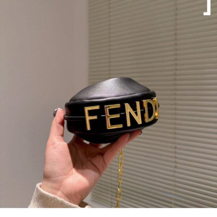Fendi Fendigraphy Bag Black 19cm 7AS089A5DYF1HEJ - Image 3