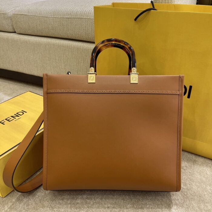 Fendi Sunshine Medium Bag Brown 35cm 8BH386ABVLF0PWZ - Image 3
