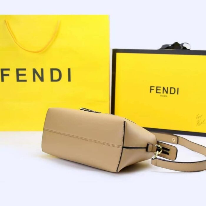 Fendi By The Way Bag Light Brown 27cm 8BL146AHMMF1FEO - Image 4