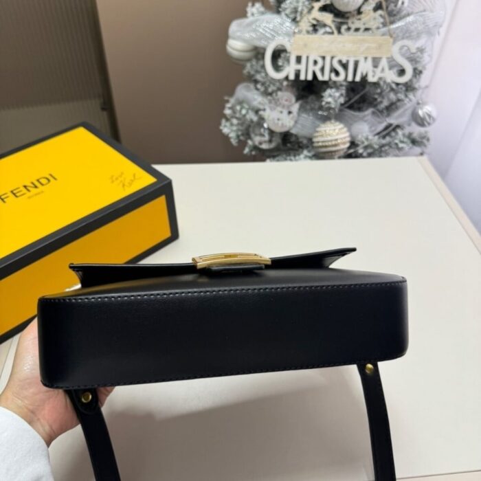 Fendi Baguette Bag Black 25cm 8BR822APG6F1CFJ - Image 4
