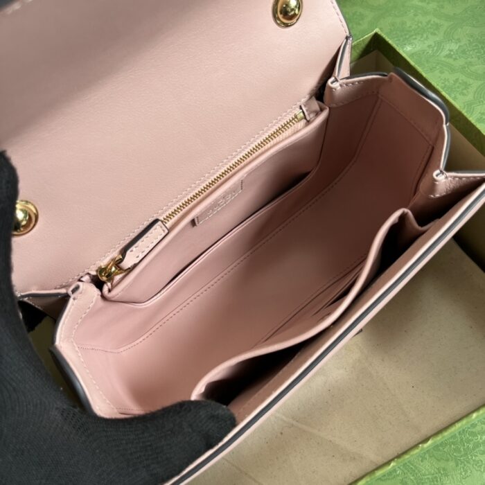 Gucci Blondie Top Handle Bag Light Pink 23cm 735101 UXX0G 6910 - Image 6
