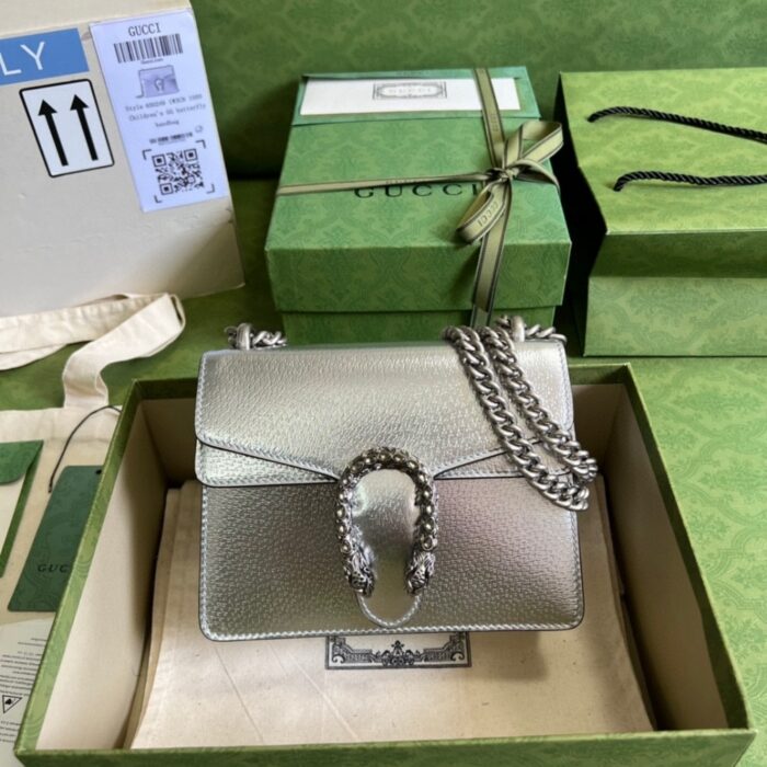 Gucci Dionysus Mini Bag Silver 20 cm 696804 1TRCN 1281 - Image 2