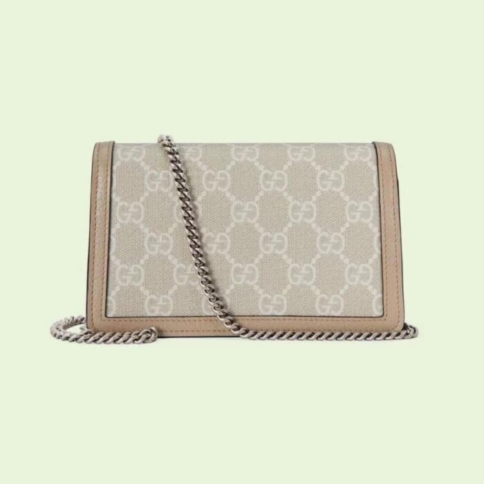 Gucci Dionysus Mini Bag Beige and White 16.5 cm 476432 UULBN 9683 - Image 4