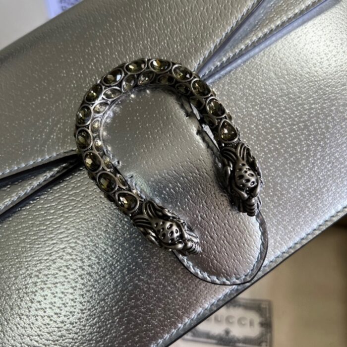 Gucci Dionysus Bag Silver 28 cm - Image 5