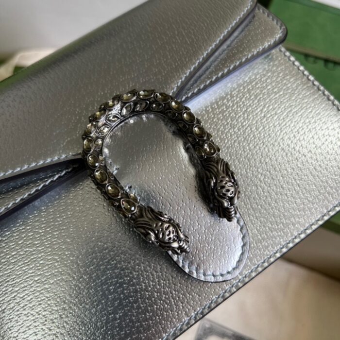 Gucci Dionysus Mini Bag Silver 20 cm 696804 1TRCN 1281 - Image 6