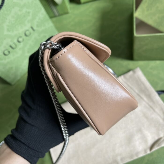 Gucci Marmont Bag Beige 16.5 cm 476433 DTD5N 2754 - Image 5