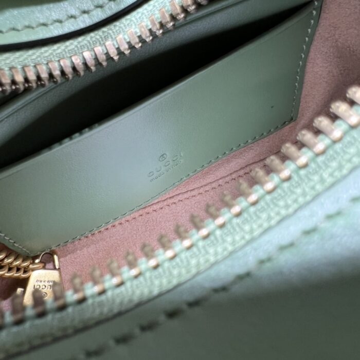 Gucci Marmont Mini Bag Green 21.5 cm 699514 AABZN 6707 - Image 8