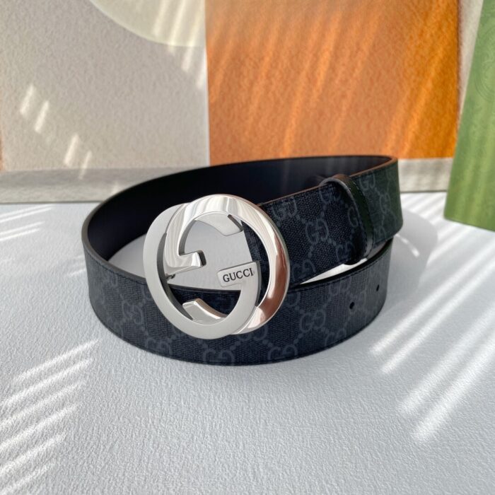 Gucci Supreme Belt With G Monogram 411924 KGDHX 8449 - Image 5