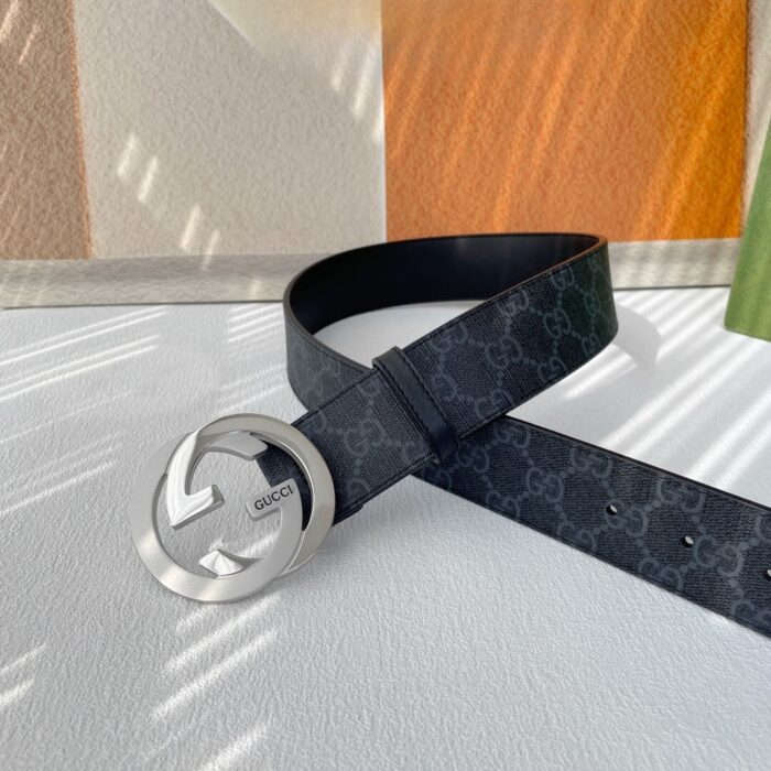 Gucci Supreme Belt With G Monogram 411924 KGDHX 8449 - Image 4