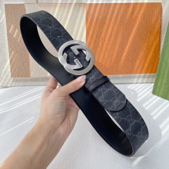 Gucci Supreme Belt With G Monogram 411924 KGDHX 8449 - Image 2