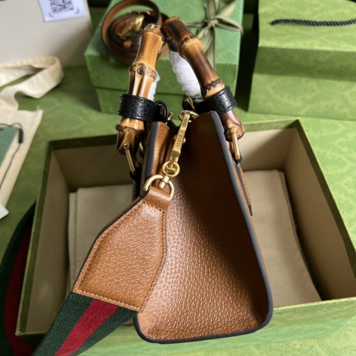 Gucci Diana Tote Bag Brown 20cm 702732 U3ZDT 2549 - Image 5