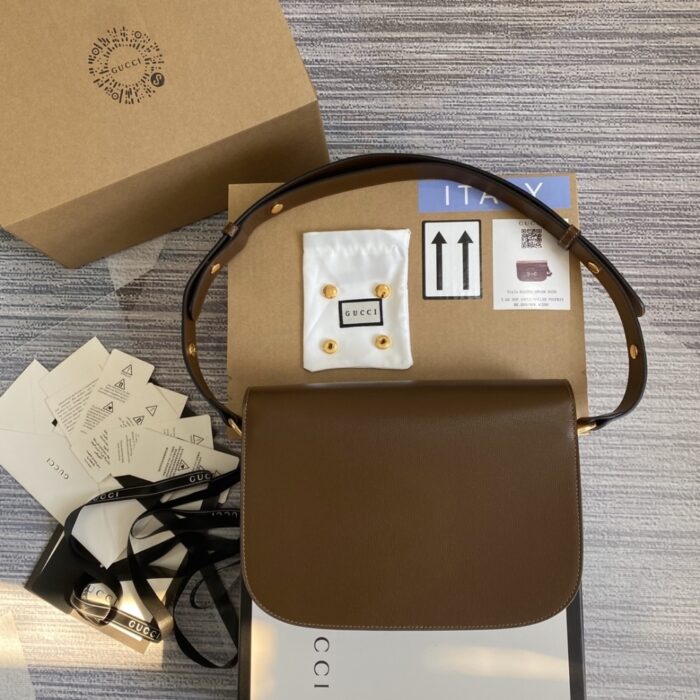 Gucci Horsebit 1955 Bag Brown 25cm 602204 1DB0G 2361 - Image 3