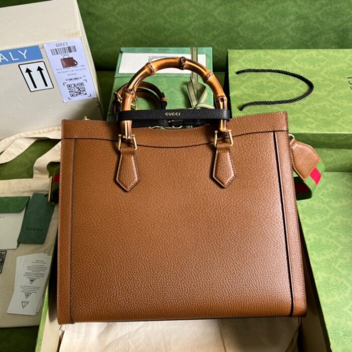 Gucci Diana Tote Bag Brown 35cm ‎678842 U3ZDT 2549 - Image 3