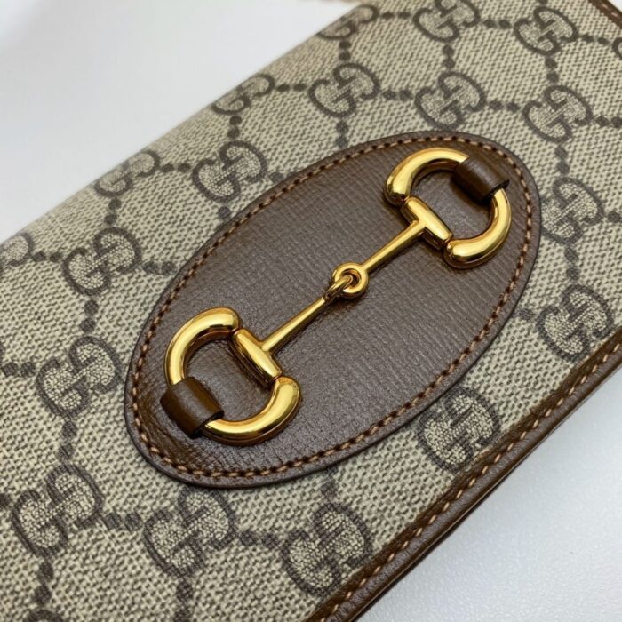 Gucci Horsebit 1955 Wallet Brown 19cm 621892 92TCG 8563 - Image 4