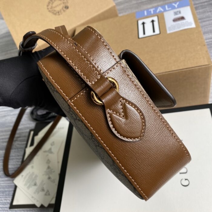 Gucci Horsebit 1955 Bag Brown 22.5cm 645454 92TCG 8563 - Image 4