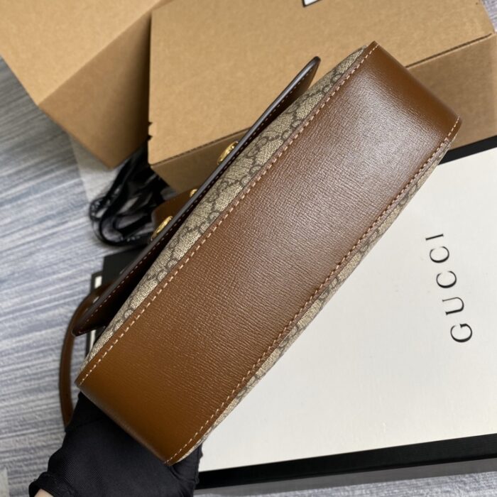 Gucci Horsebit 1955 Bag Brown 22.5cm 645454 92TCG 8563 - Image 5