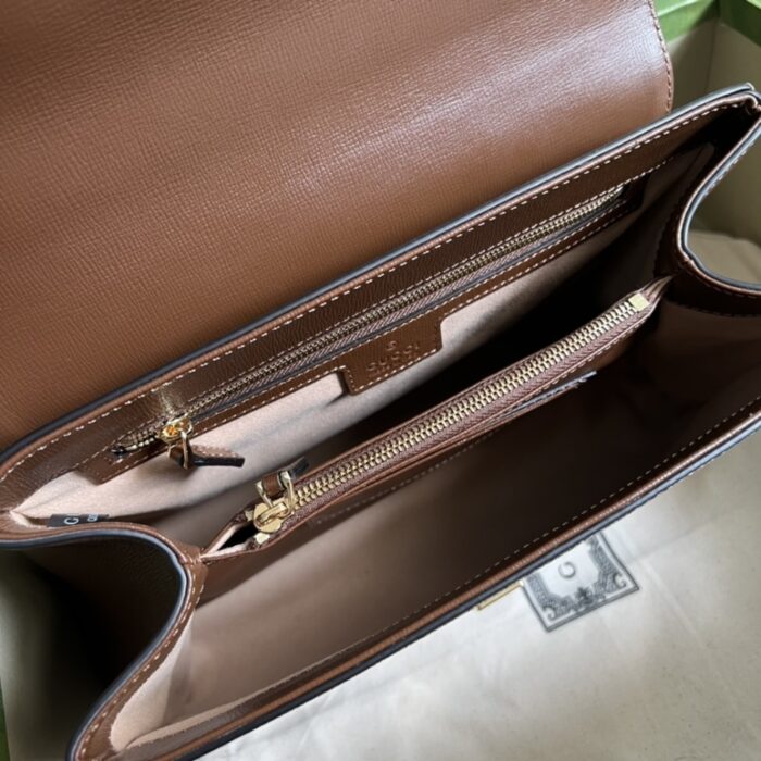 Gucci Horsebit 1955 Bag Ebony Brown 29cm 702049 9AAAJ 8563 - Image 7