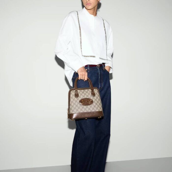 Gucci Horsebit 1955 Bag Brown 25cm 621220 92TCG 8563 - Image 8