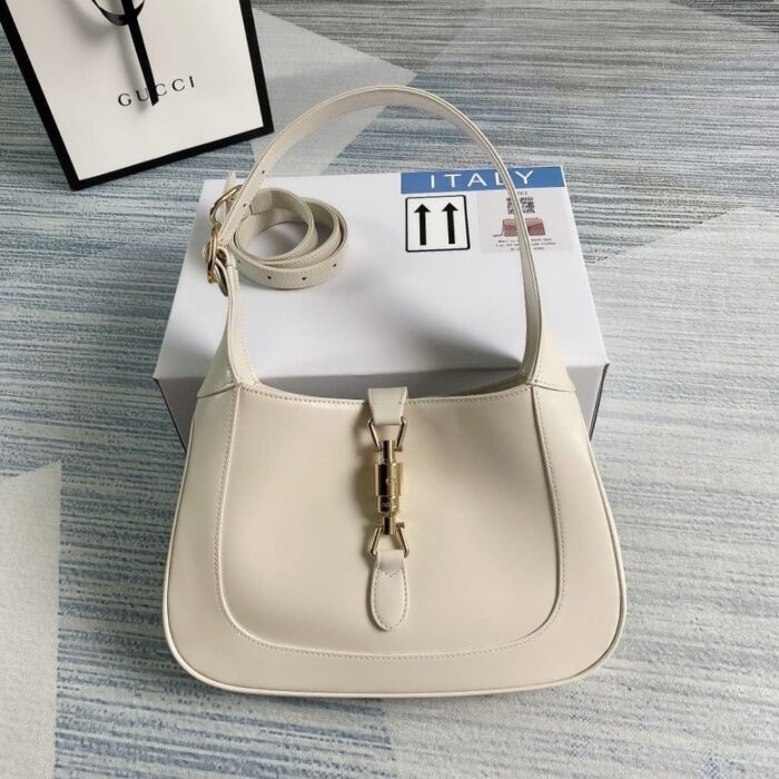 Gucci Jackie 1961 Small Bag White 28 cm 636709 10O0G 9022 - Image 2