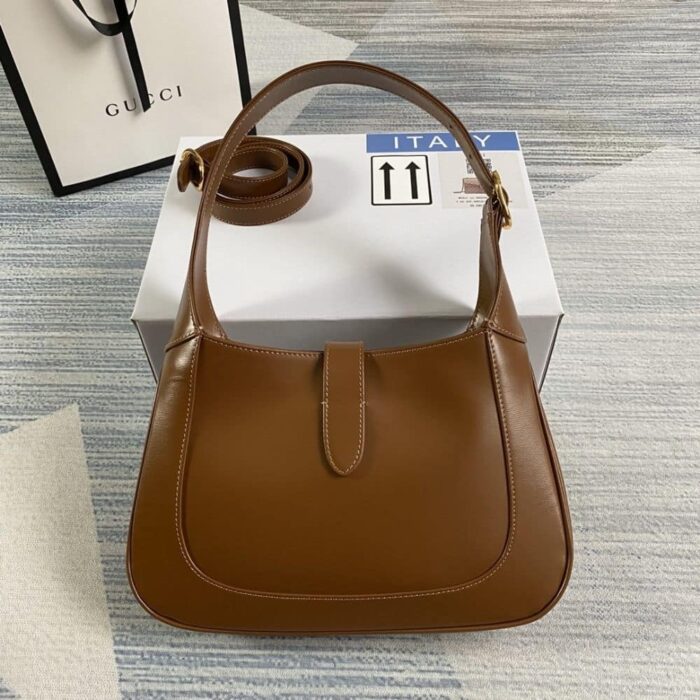 Gucci Jackie 1961 Small Bag Brown 28 cm 636709 10O0G 2361 - Image 3