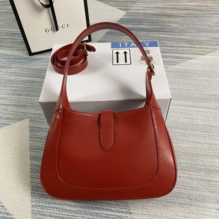 Gucci Jackie 1961 Small Bag Red 28 cm 636709 10O0G 6638 - Image 3
