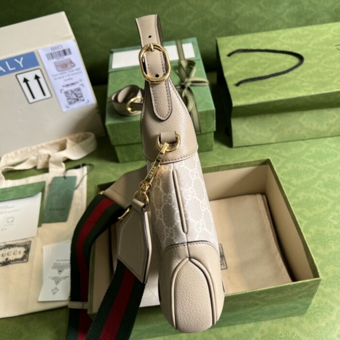 Gucci Jackie 1961 Small Bag Beige White 28 cm ‎678843 UULAG 9682 - Image 5