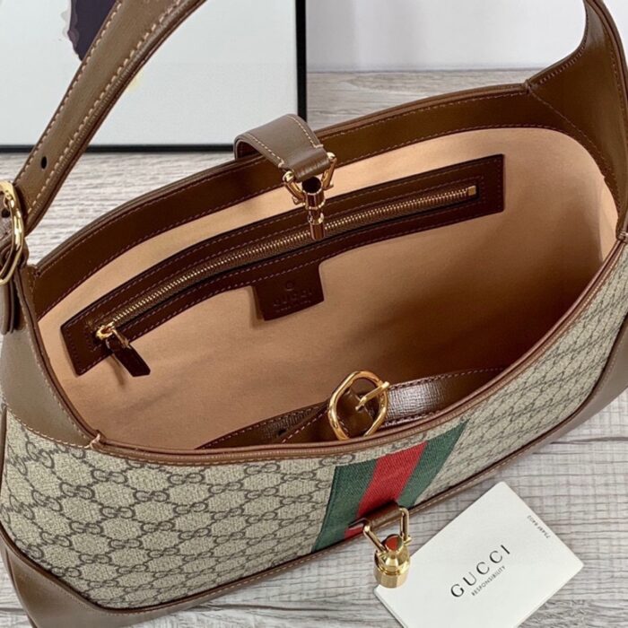 Gucci Jackie 1961 Medium Bag Beige 36.5 cm ‎636710 HUHHG 8565 - Image 6