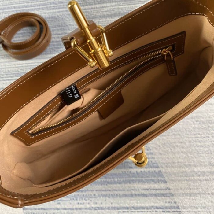 Gucci Jackie 1961 Small Bag Brown 28 cm 636709 10O0G 2361 - Image 7