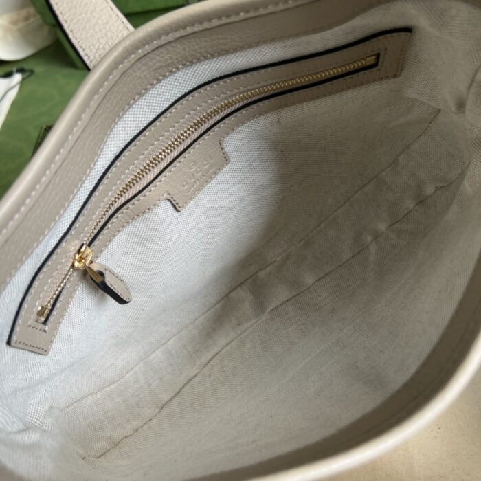 Gucci Jackie 1961 Small Bag Beige White 28 cm ‎678843 UULAG 9682 - Image 7