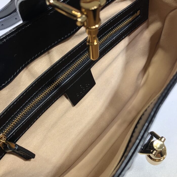 Gucci Jackie 1961 Small Bag Black 28 cm ‎36709 10O0G 1000 - Image 8