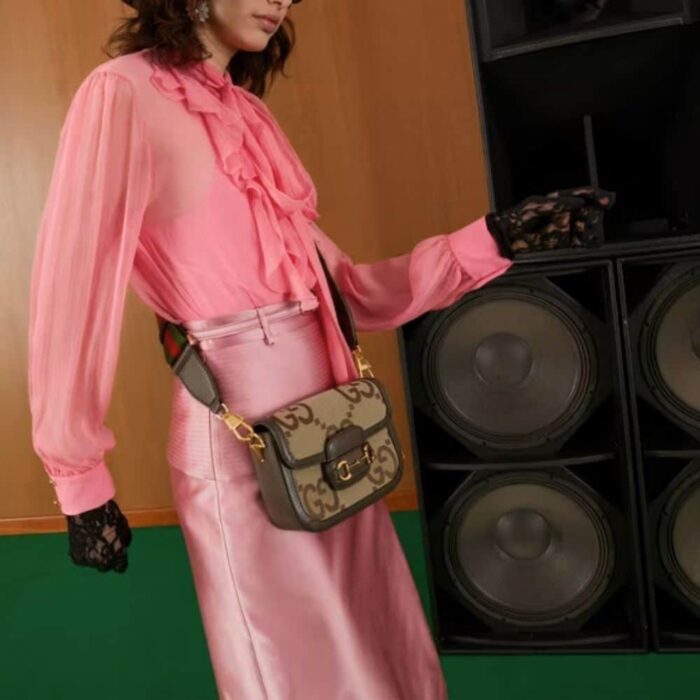 Gucci Horsebit 1955 Mini Bag Brown 20.5cm  ‎658574 UKMDG 2570 - Image 8