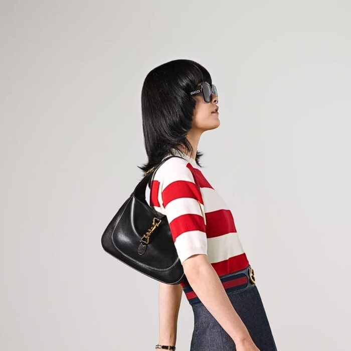 Gucci Jackie 1961 Small Bag Black 28 cm ‎36709 10O0G 1000 - Image 9