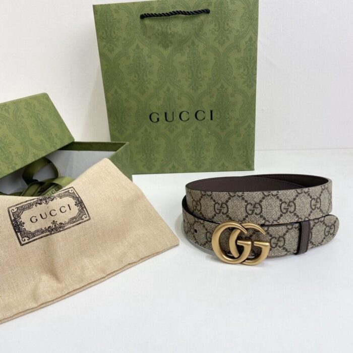 Gucci GG Marmont Reversible Belt ‎659416 92TIC 8358 - Image 2