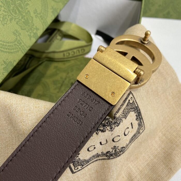 Gucci GG Marmont Reversible Belt ‎659416 92TIC 8358 - Image 3