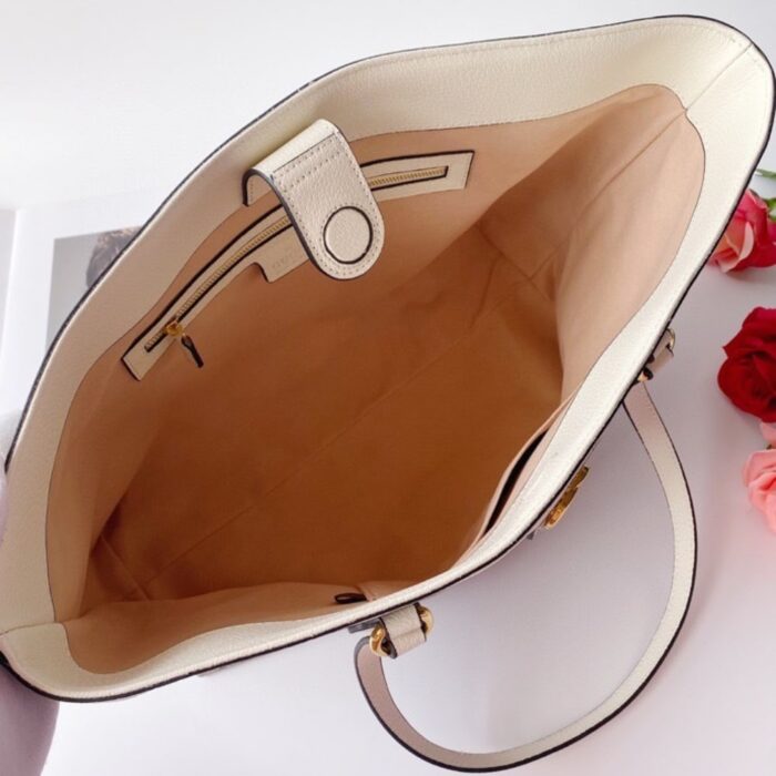 Gucci Ophidia Medium Tote With Web White 38cm 631685 96IWB 9794 - Image 2