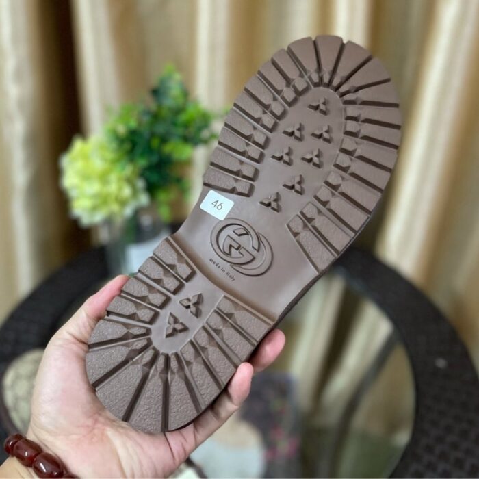 Gucci GG Slipper Horsebit Canvas Beige 655571 96G60 9762 - Image 7