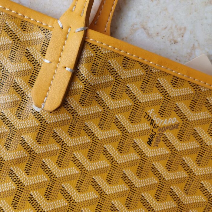 Goyard Saint Louis PM Bag Yellow 45Cm - Image 2