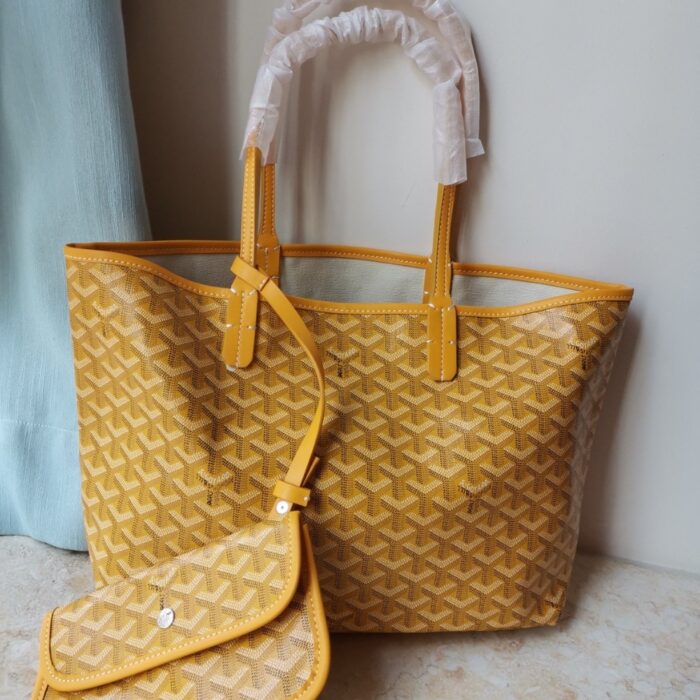 Goyard Saint Louis PM Bag Yellow 45Cm - Image 3