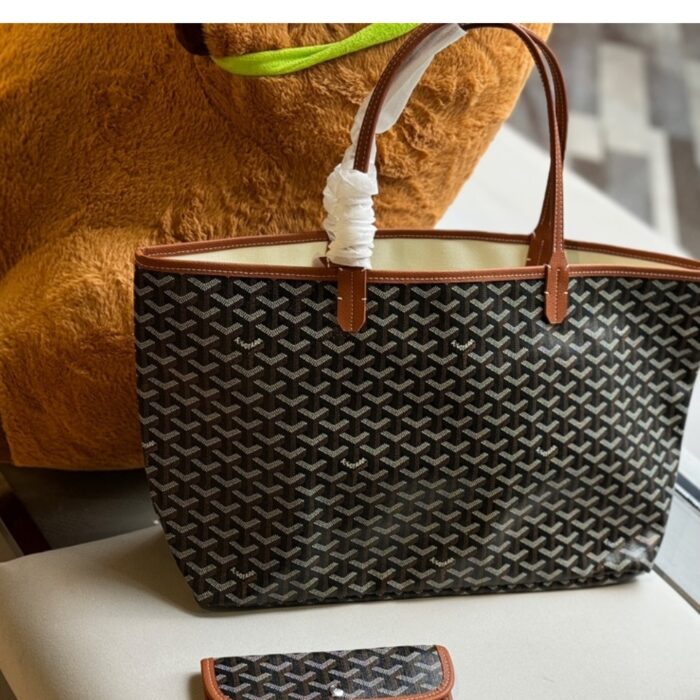 Goyard Artois PM Bag Black And Tan 34Cm - Image 2