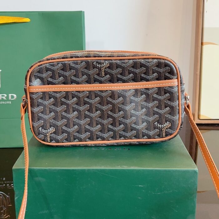 Goyard Cap Vert Pm Bag Black And Tan 22Cm - Image 2