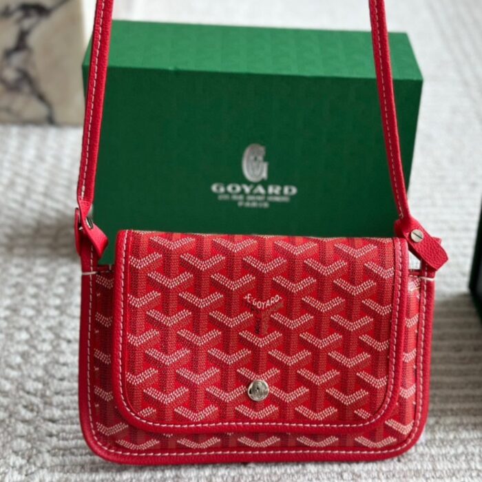 Goyard Plumet Pocket Wallet Red 22Cm - Image 2