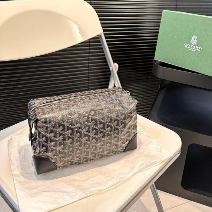 Goyard Bowling 25 Toiletry Black 24Cm - Image 2